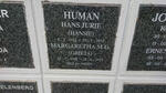 HUMAN Hans Jurie 1922-2012 & Margaretha M.G. 1929-2021