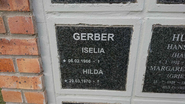 GERBER Iselia 1966- & Hilda 1970-