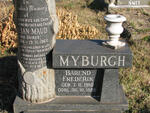 MYBURGH Barend Frederick 1910-1989 & Lillian Maud SHIRES 1914-1960