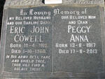 COWELL Eric John 1913-1960 & Peggy Anna 1917-2013