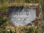 ABRAHAMS Fred John 1973-1974
