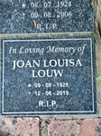 LOUW Joan Louisa 1928-2019