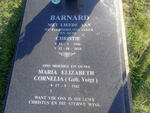 BARNARD Christie 1936-2010 & Maria Elizabeth Cornelia VOIGT 1942-