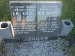 JONKER A.M. 1913-1993 & M.M. 1926-2012