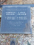 FRASER Norman 1927-2001 & Carol 1937-2019