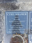 KRAMER Cyril 1916-2003
