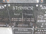 STANDER Sarel 1936-2007 & Poppie 1945-2021