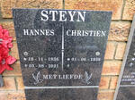 STEYN Hannes 1936-2021 & Christien 1938-