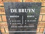 BRUYN Kobus, de 1948- & Brenda 1951-2020