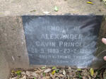 PRINGLE Alexander Gavin 1893-1963