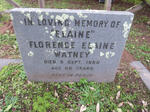 WATNEY Florence Elaine -1996