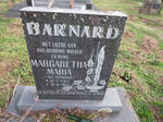 BARNARD Magaretha Maria nee GRUNDMAN 1911-1995