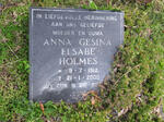 HOLMES Anna Gesina Elsabe 1912-2000