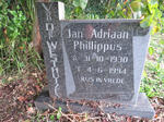WESTHUIZEN Jan Adriaan Phillippus, van der 1930-1994