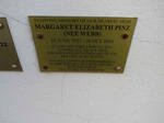 PINZ Margaret Elizabeth nee WEBB 1937-2020