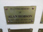 HOBSON Alan 1923-2017