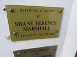 MARSHALL Shane Terence 1972-2001