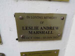 MARSHALL Leslie Andrew 1946-2021