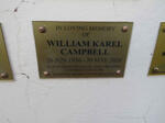 CAMPBELL William Karel 1930-2020