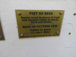 BEER Piet, de 1935-2022