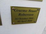 ROBERTSON Graeme Stuart 1935-2020