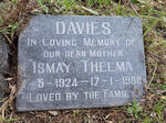 DAVIES Ismay Thelma 1924-1980