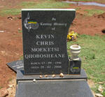 QHOBOSHEANE Kevin Chris Moeketsi 1961-2008