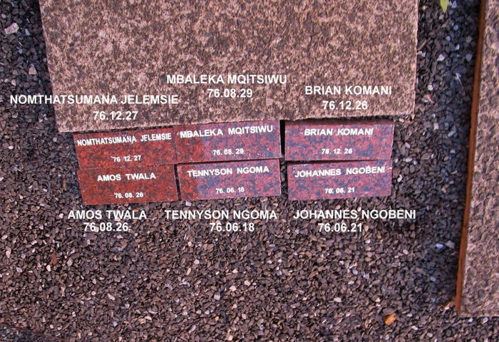 15. Name plaques