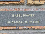 BOWYER Isabel 1934-2006