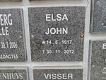 JOHN Elsa 1917-2012