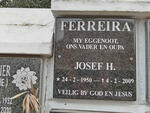 FERREIRA Josef H. 1950-2009