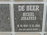 BEER Michiel Johannes, de 1914-2008