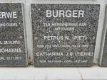 BURGER Petrus W. 1893-1950 & Catharina J.B. 1903-1950