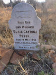 PETERS Elsie Catrina 1861-1925