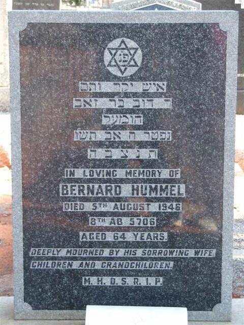 HUMMEL Bernard -1946