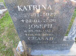 CEASAR Joseph 1924-2000 & Katrina 1927-1996