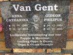 GENT Gideon Philipus, van 1924-2006 & Anna Catharina 1941-2015