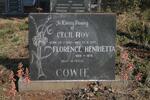 COWIE Cecil Roy 1882-1957 & Florence Henrietta 1889-1972