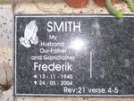 SMITH Frederik 1940-2004