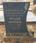 HATTINGH Willem Hendrik 1899-1981