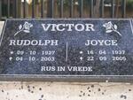 VICTOR Rudolph 1927-2003 & Joyce 1937-2005