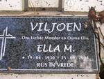 VILJOEN Ella M. 1930-2004