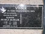 VISSER Alwyn Petrus Burger 1946-2008