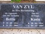 ZYL Kosie, van 1914-2004 & Bettie 1911-2004