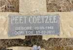 COETZEE Peet 1948-2011