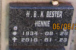 BESTER H.B.K. 1934-2010