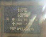 BOTHA Sippie 1935-2003