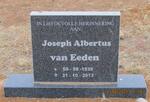 EEDEN Joseph Albertus, van 1939-2013