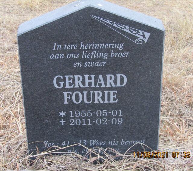 FOURIE Gerhard  1955-2011