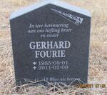 FOURIE Gerhard  1955-2011